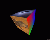Acez 3D Pic Cube Screen Saver (สกรีนเซฟเวอร์ 3D)