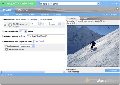 ImageConverter Plus (โปรแกรมสำหรับทำการแปลงไฟล์รูปภาพแบบครบเครื่อง)