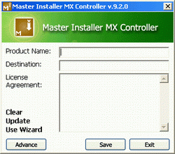 Master Installer (ตัวช่วยสร้างระบบ ติดตั้ง ของโปรแกรม)