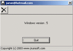 Winver (โปรแกรม ดู เวอร์ชัน ของ MS.Windows)