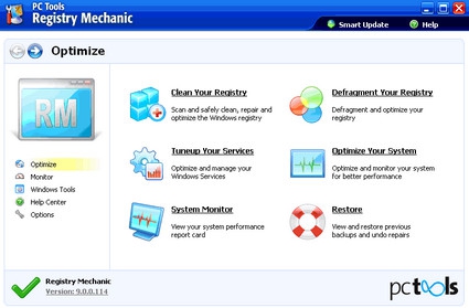pc tools registry mechanic for windows 10