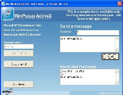 WinPopup ActiveX