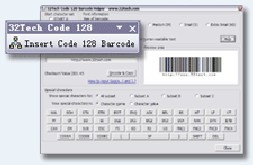 Code 128 Barcode Font Pack