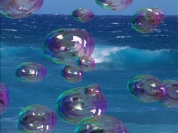 Amazing Bubbles 3D Screensaver  (Screensaver ฟองอากาศที่จะลอยขึ้นสู่ด้านบนของ Desktop)
