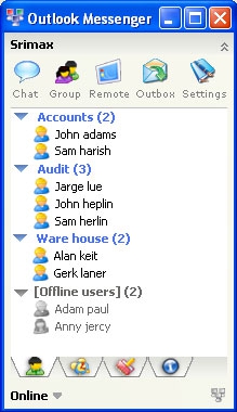 Outlook LAN Messenger (โปรแกรม สำหรับ การติดต่อ สื่อสาร ภายในเครือข่าย ออฟฟิศ)