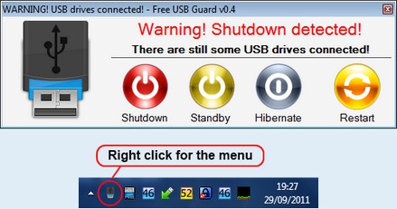 ดาวน์โหลดโปรแกรม Free USB Guard