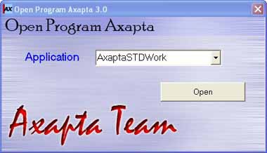 Open Program Axapta 3.0
