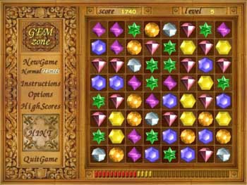 Gem Zone (เกมเรียงสีของเพชร ฝึกทักษะ สมอง ให้ว่องไว เหมือน Bejeweled)