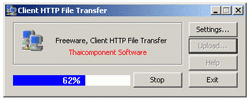 โปรแกรม Upload ไฟล์ผ่าน HTTP (Client HTTP File Transfer)