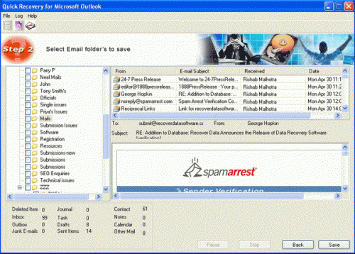 PST Recovery Software