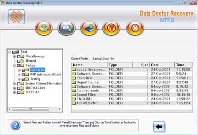 NTFS Recovery (โปรแกรม กู้ข้อมูลไฟล์ ที่หายไป เกิดจากการจงใจ หรือ อุบัติเหตุ)