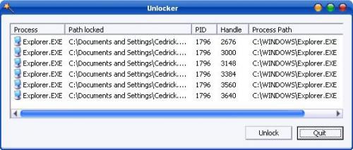 โปรแกรมช่วยลบไฟล์ที่ลบไม่ได้ Unlocker