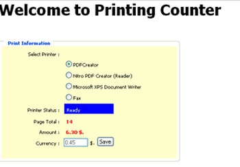 โปรแรกมนับกระดาษ PrintCounter