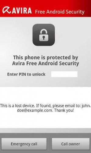 App โปรแกรมรักษาความปลอดภัย Avira