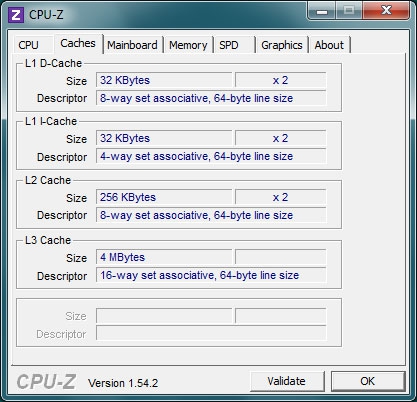 โปรแกรมวัดความเร็วซีพียู โปรแกรมดูซีพียู CPU-Z