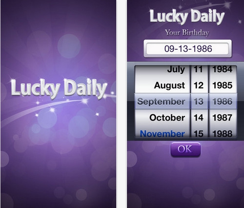 App ดูดวง LuckyDaily