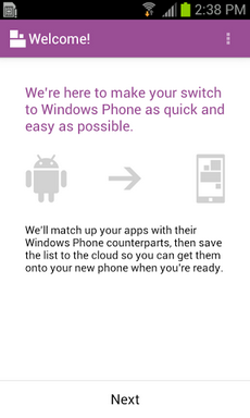 App Windows Phone