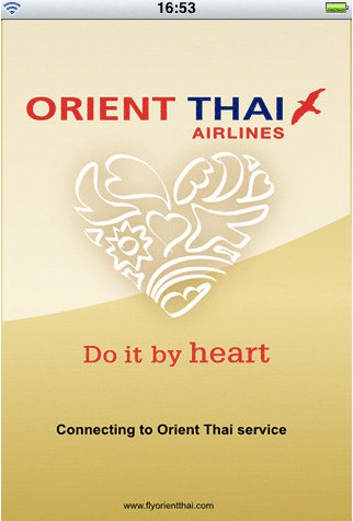 App สายการบินโอเรียนท์ไทย