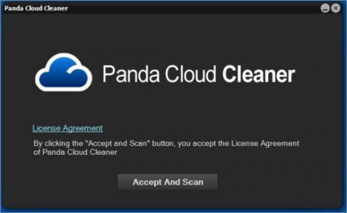 โปรแกรมลบมัลแวร์ Panda Cloud Cleaner