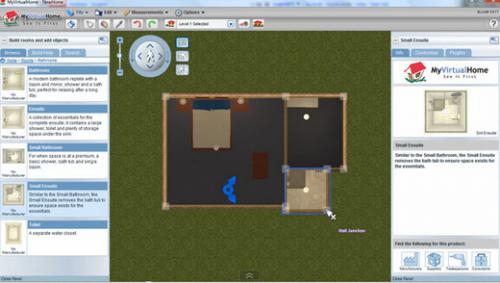 โปรแกรมออกแบบบ้าน MyVirtualHome