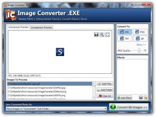 โปรแกรมแต่งรูป Image Converter .EXE
