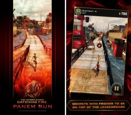 Hunger Games Catching Fire - Panem Run App เกม คล้าย Temple Run