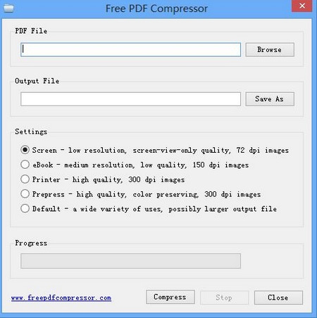 โปรแกรมบีบไฟล์ PDF ให้เล็กลง