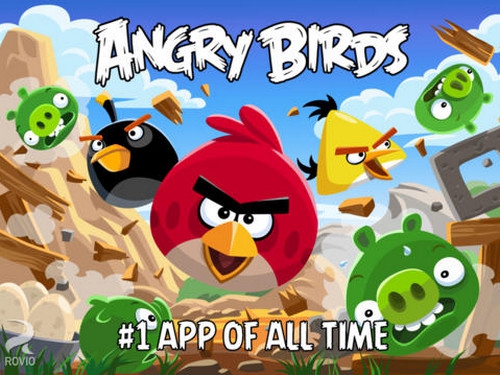 เกมส์ Angry Birds บน iPad