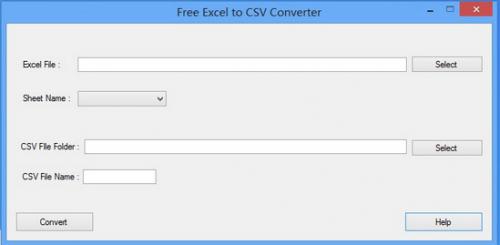โปรแกรมแปลงไฟล์ Excel เป็น CSV ฟรี