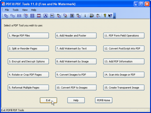 PDF TIFF Tools PDF Split Merge v1.0 serial key or number