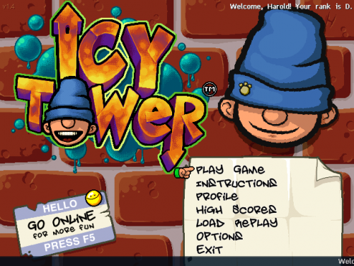 โหลดเกม Icy Tower