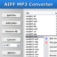 aiff to mp3 convert