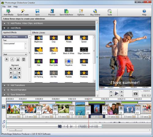 PhotoStage Slideshow Producer Professional 10.78 instaling