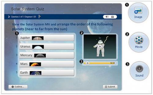 โปรแกรมสร้างแบบสอบถาม WonderShare QuizCreator