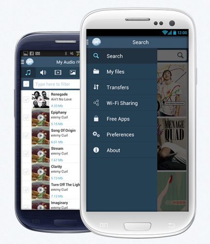App แชร์ไฟล์ แชร์รูป แชร์เพลง FrostWire for Mobile