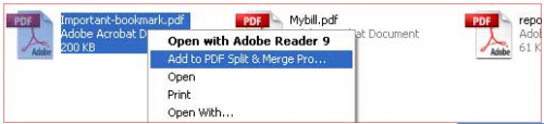 Awinware PDF Split and Merge