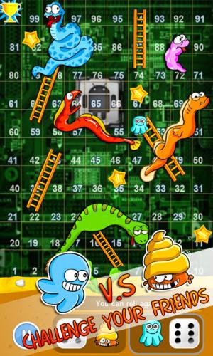 App เกมส์บันไดงู Snakes Ladders Aquarium