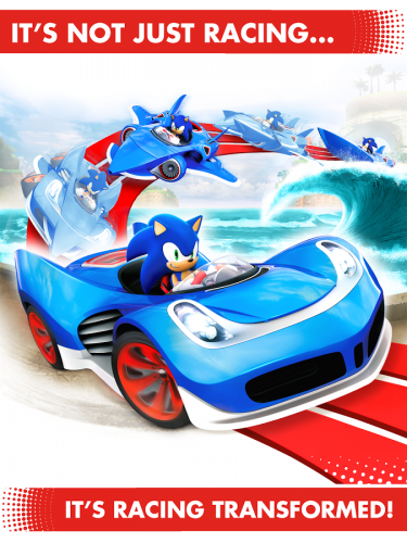 โหลดเกมส์ Sonic Racing Transformed