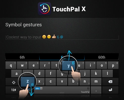 App แป้นพิมพ์ TouchPal X Keyboard