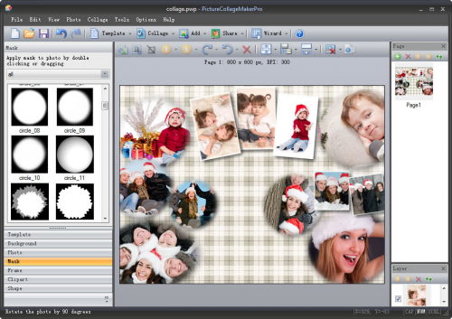 โปรแกรมแต่งรูป Picture Collage Maker Pro