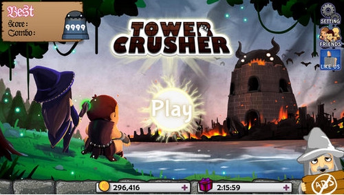 เกมส์ Tower Crusher