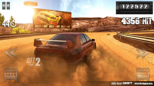 App เกมส์แข่งรถ Rally Racer Drift