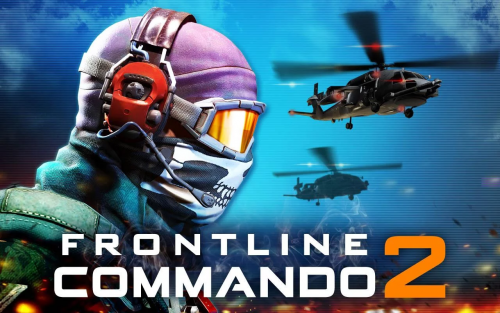 App เกมส์สงคราม ยิงปืนต่อสู้ FRONTLINE COMMANDO 2