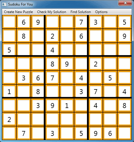 เกมส์ซูโดกุ Sudoku For You