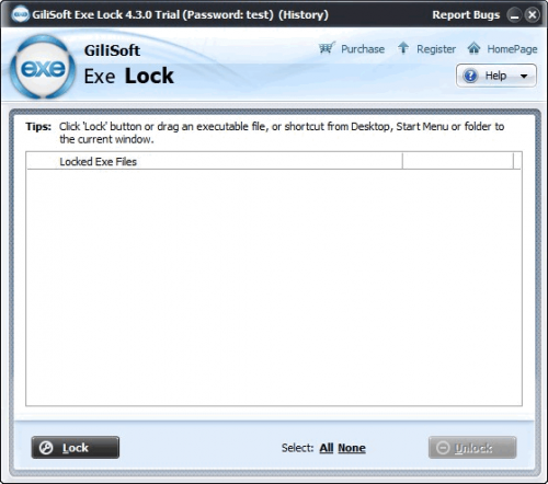 download the new for windows GiliSoft Exe Lock 10.8