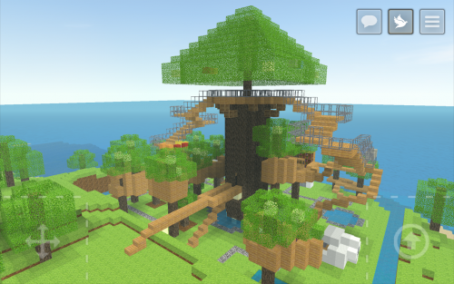 App เกมส์สร้างเกาะ 3 มิติ