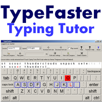 TypeFaster Typing Tutor (โปรแกรมพิมพ์ดีด เพิ่มทักษะการพิมพ์) 0.4.2 ...