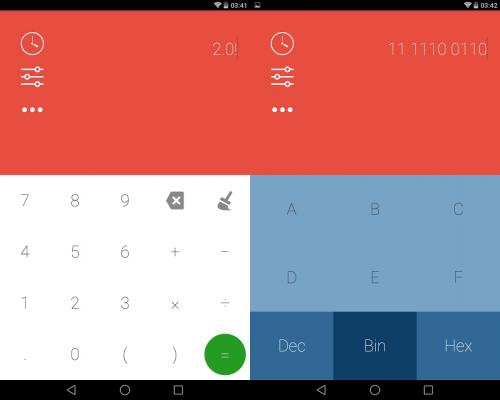 App เครื่องคิดเลข Numix Calculator Base