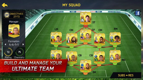 ดาวน์โหลดเกมส์ FIFA 15 Ultimate Team