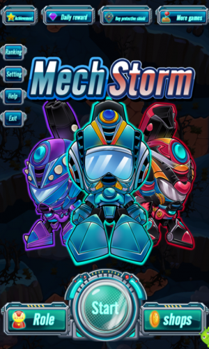 เกมส์ Mech Storm